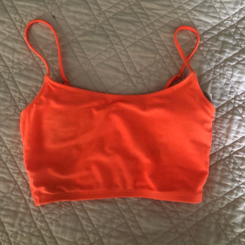 Orange Bikini Top